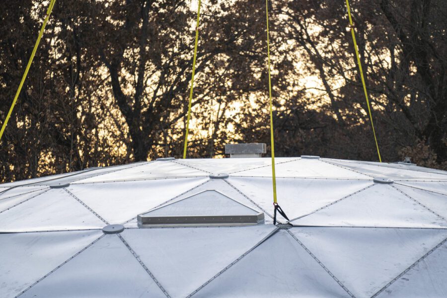 FlowDome™ Geodesic Domes - Matrix Service Company