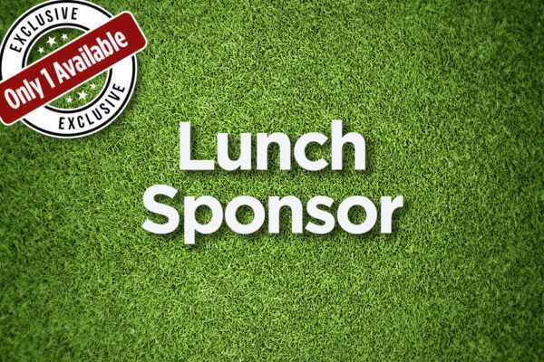 LUNCH SPONSOR (Exclusive!)